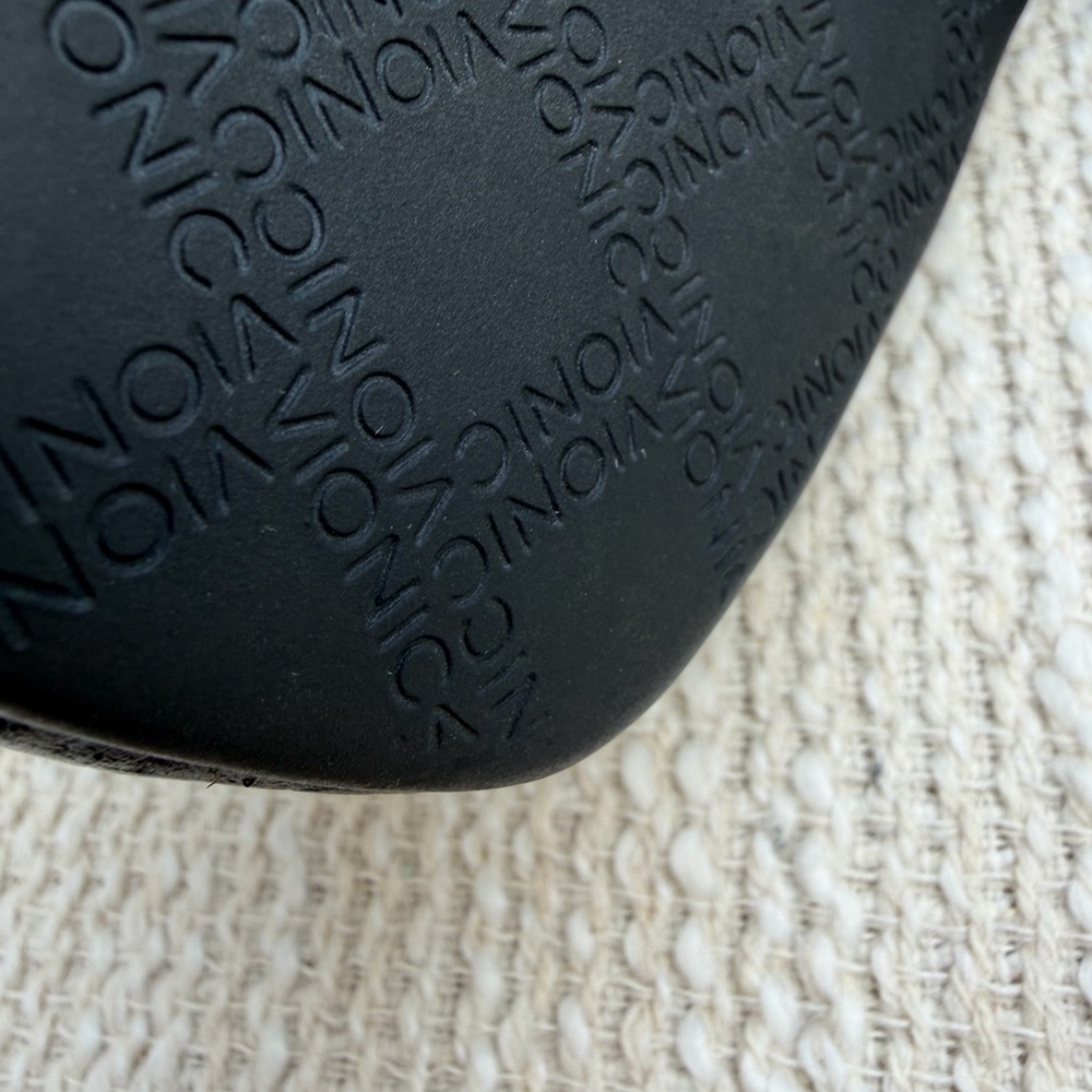 Vionic Black Croc Embossed Leather Loafers Sz 8 Comfort Orthotic Slip On - Picture 5 of 6